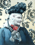 Z.T.,90 x 70 cm , mixed media / doek,2009