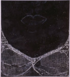 Z.T. 105 x 95 cm , mixed media / doek , 2003